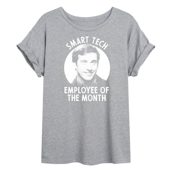 40 Year Old Virgin - Smart Tech Employee Of The Month - Juniors Ideal Flowy Muscle T-Shirt