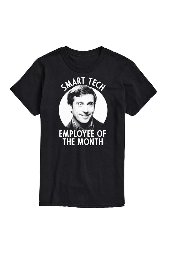 40 Year Old Virgin - Smart Tech Employee Of The Month - Men's Short Sleeve Graphic T-Shirt