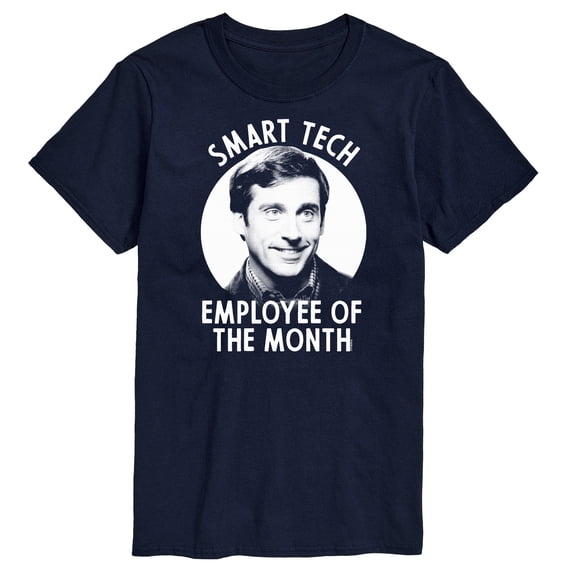 40 Year Old Virgin - Smart Tech Employee Of The Month - Men's Short Sleeve Graphic T-Shirt