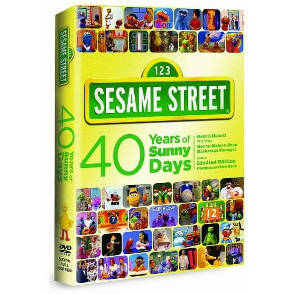 40 Years Of Sunny Days (DVD), Sesame Street, Kids & Family