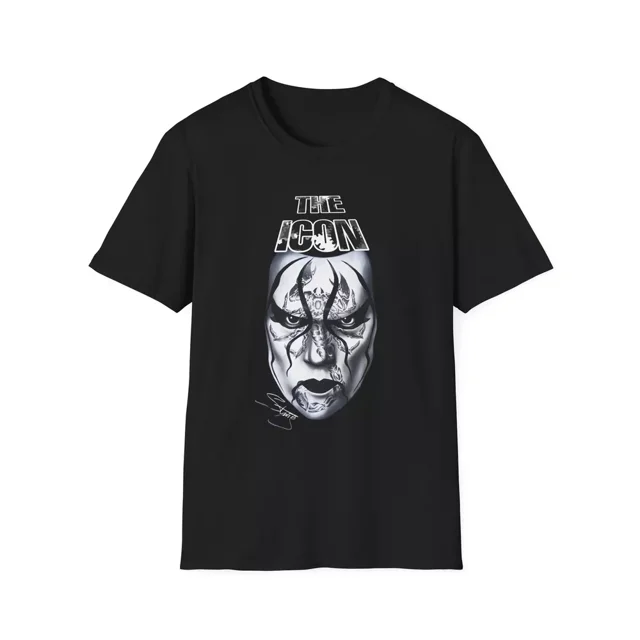 40 Years of The Icon STING Tribute T-Shirt - Celebrate , Wrestling Fan ...