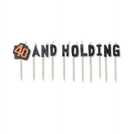 40 and Holding Pick Candles