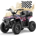 thumbnail image 1 of 40 cc Trail Blazer Ride-On Buggy,4 Stroke Dual-Speed Off-road 4-Wheeler, Key-Lock Safe & 10-15mph, Front & Rear Shocks and Knobby Tires for Grass, Dirt and Gravel,FLAG, 1 of 9