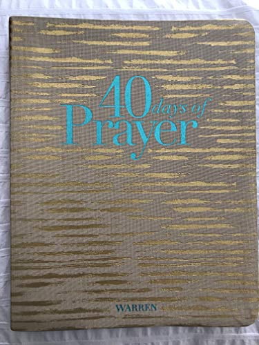 Pre-Owned 40 Days of Prayer Small Group Study Guide by Rick Warren (Paperback), Textbooks, English deal from Walmart