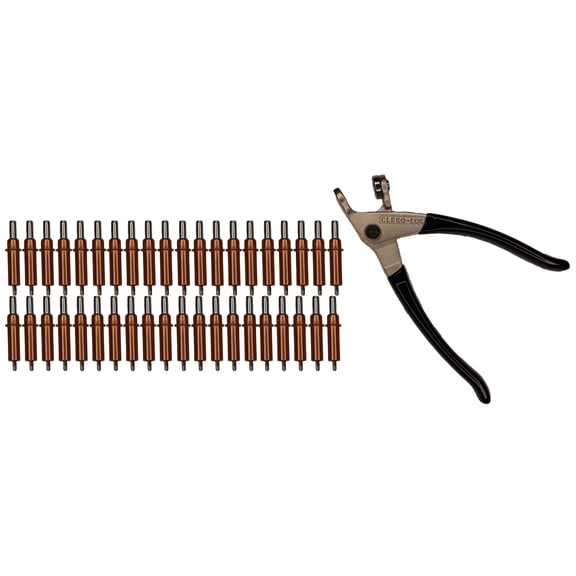 40 each C1/8 Cleco Fasteners with Pliers