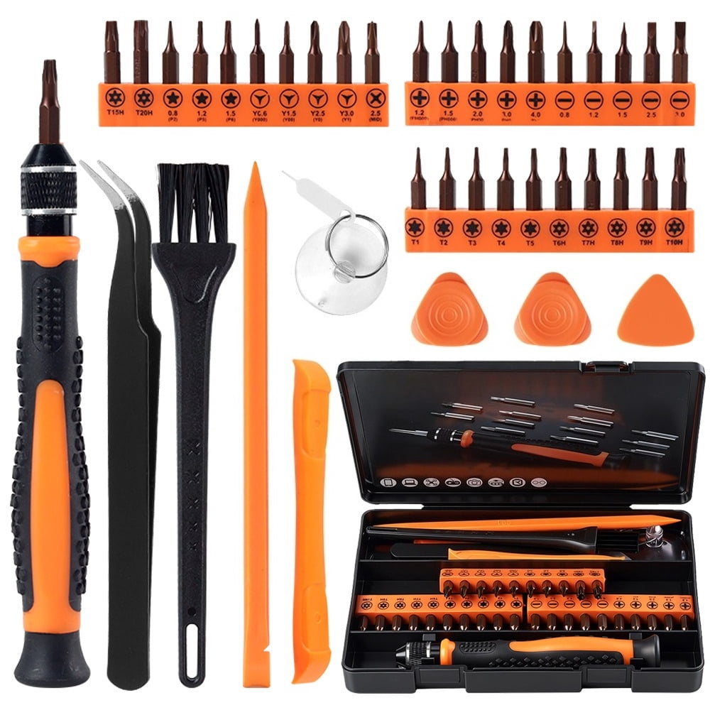 40 in 1 Precision Screwdriver Set S2 Steel Magnetic Bit Kit for Cell ...