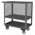 thumbnail image 1 of 40 in. 4 Sided Mesh Low Deck Truck, Gray - 1200 lbs, 1 of 1