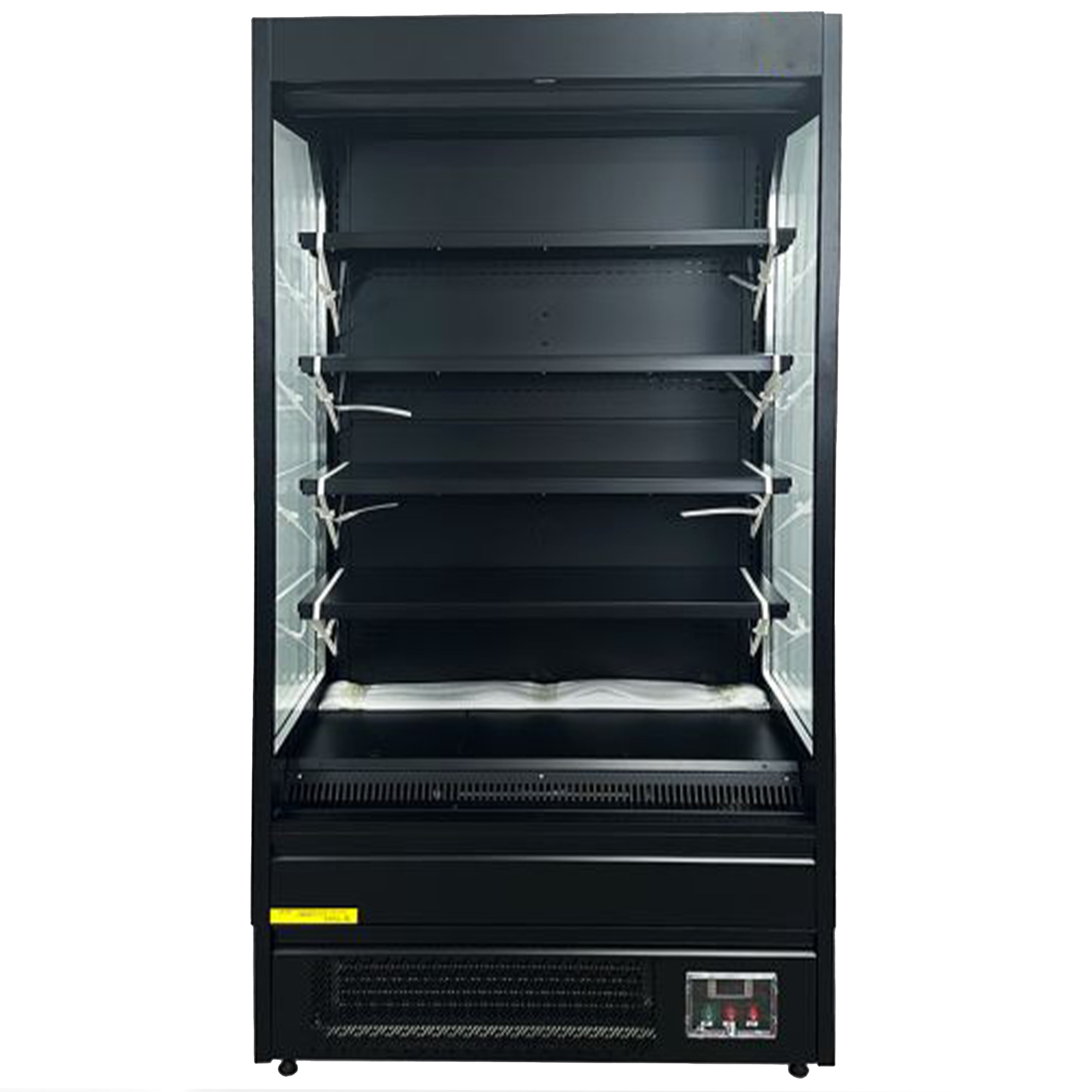 NSF 40 in. Vertical Open Air Display Merchandiser, Commercial Refrigerator Grab Showcase