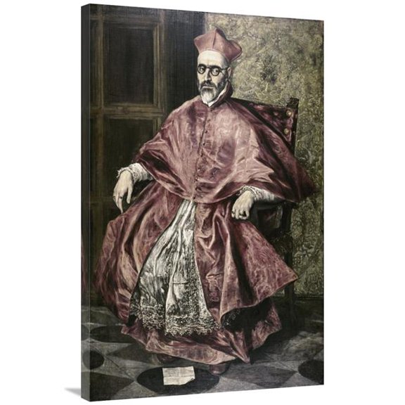 40 in. Cardinal Nino De Guevara Art Print - El Greco