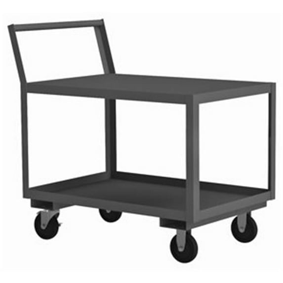 40 in. Low Deck Service Truck, Gray - 1400 lbs