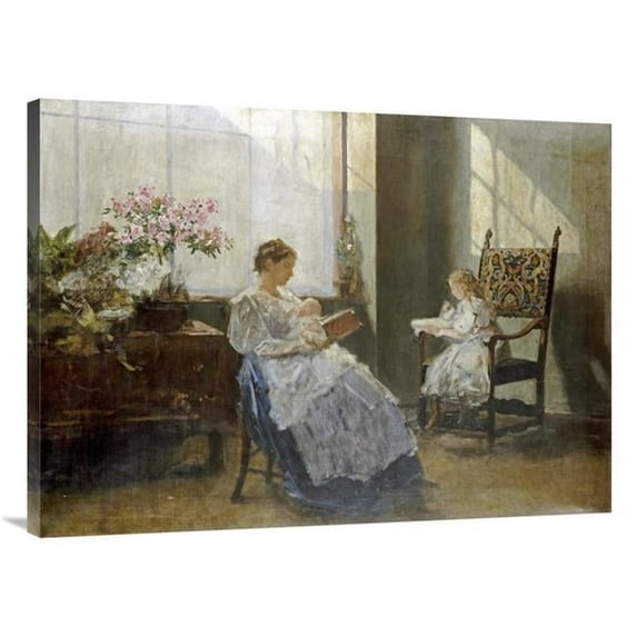 40 in. Mrs Leopoldine Masarai Art Print - Hans Tichy