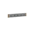 thumbnail image 1 of 40 in. Newport Coat Hook, Concrete Gray, 1 of 1