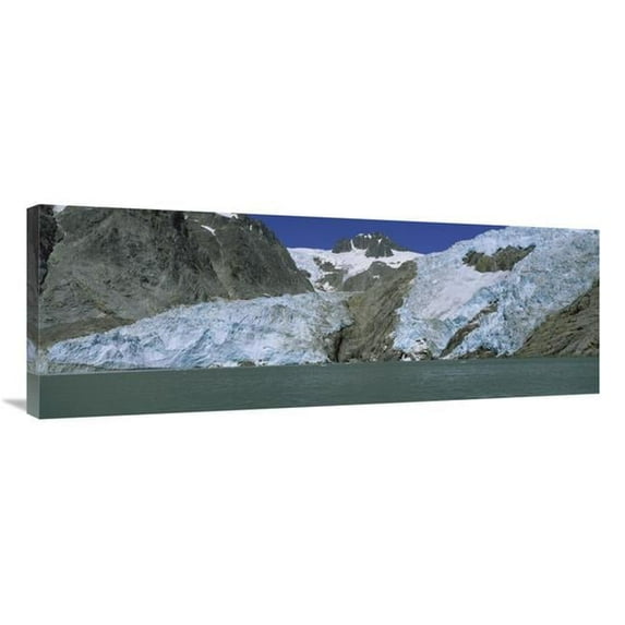 40 in. Northwestern Glacier Spills From Harding Ice Field, Kenai Fjords NP, Alaska Art Print - Konrad Wothe