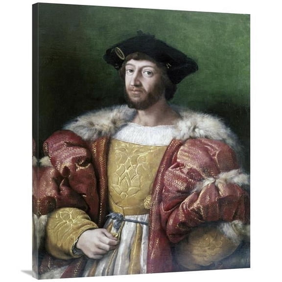 40 in. Portrait of Lorenzo De Medici Art Print - Raphael