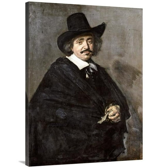 40 in. Portrait of a Gentleman Art Print - Frans Hals