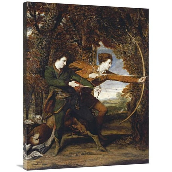 40 in. The Archers Art Print - Sir Joshua Reynolds