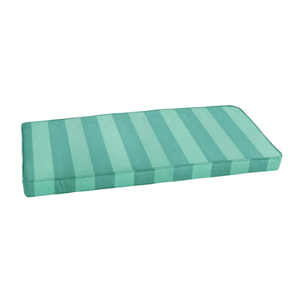 40 In X 17 In X 2 In Rectangle Indoor Outdoor Corded Bench Cushion 40-in-x-17-in-x-2-in-rectangle-indoor-outdoor-corded-bench-cushion