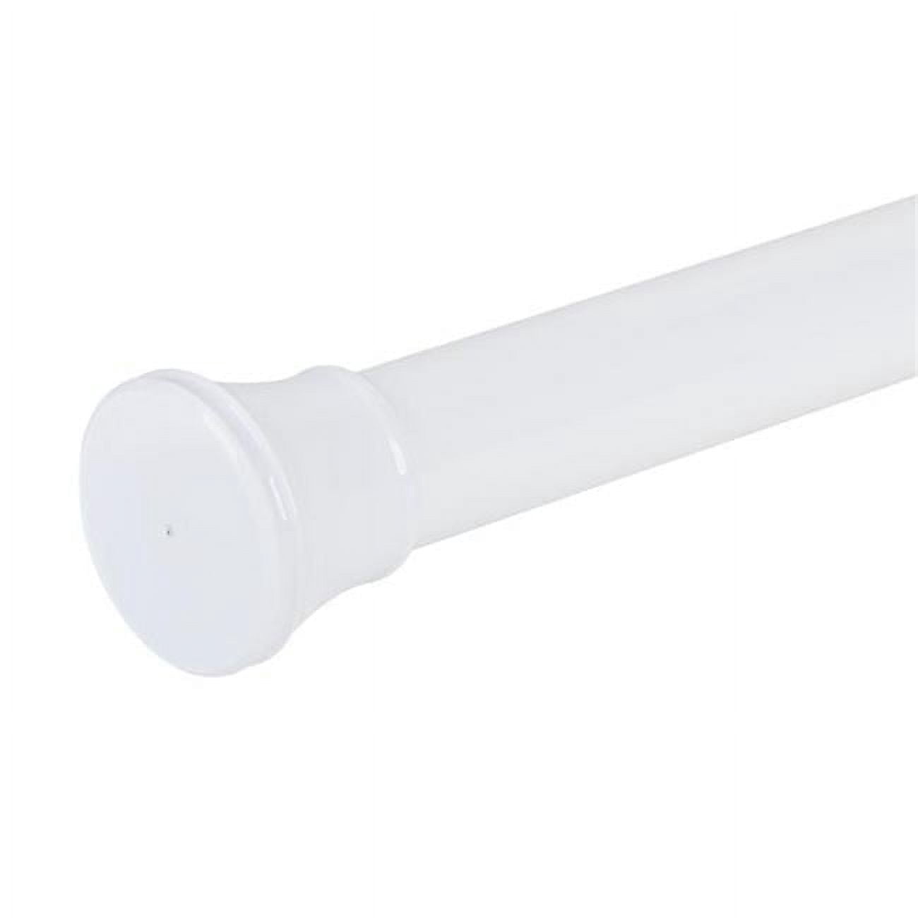 40 Inch Metal Rods 40 inch Aluminum Tension Rod with PVC End Cap Chrome - Walmart.com