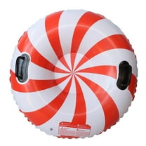 40-inch Inflatable Snow Tube - Heavy-Duty , 650lbs Capacity, Double-Lock Air Tightness - for Winter Sledding and Family Outdoor Fun