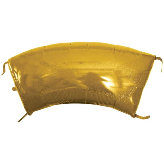 40 inch Modular Arch Shaped Panel - Glitter Gold Foil Mylar Balloon - Party Supplies Decorations