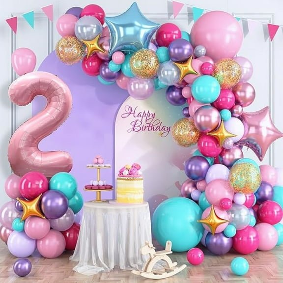 40-inch Pink Number 2 Balloon for Babay Shower,Wedding,Birthday,Party Decorations