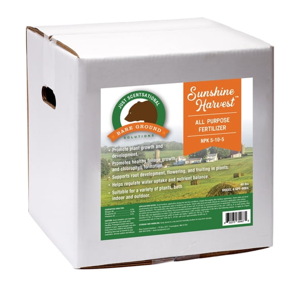 40 lb box All Purpose Fertilizer NPK 5-10-5 (M.C. 1)