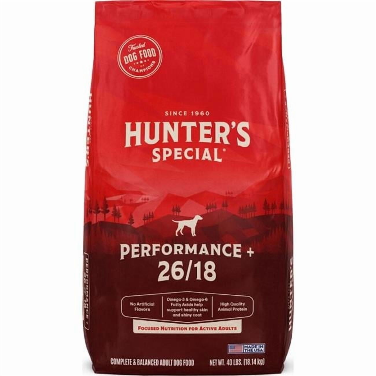 40 lbs Hunters Special Performance Plus Dog Food
