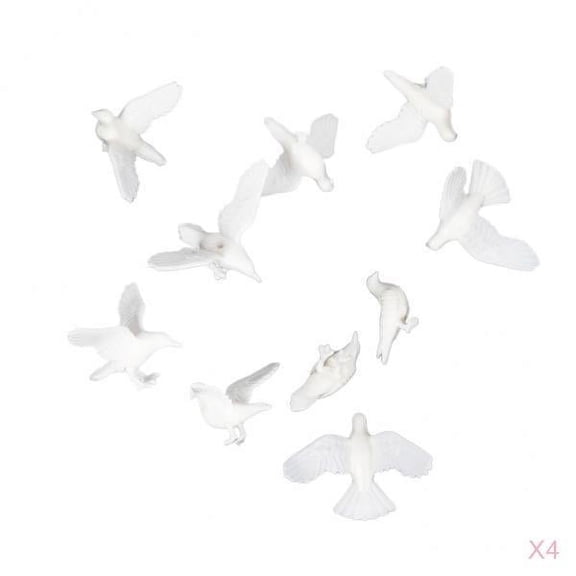 40 lot Miniature Model Doll use Landscaping Sandtable