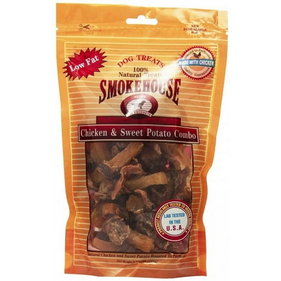 40 oz (5 x 8 oz) Smokehouse Chicken and Sweet Potato Combo Natural Dog Treat