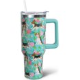 thumbnail image 1 of 40 oz Beagle Tumbler with Handle, Insulated Stainless Dog Tumbler Coffee Travel Mugs Cup Water Bottle Beagle Lovers Gifts for Women Girls, 1 of 6