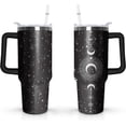 thumbnail image 1 of 40 oz Goth tumbler with handle (Star Moon), 1 of 1