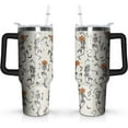thumbnail image 1 of 40 oz Halloween Skull Tumbler with Handle, 1 of 1