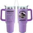 thumbnail image 1 of 40 oz Mamasaurus Tumbler Don''t Mess with Mamasaurus You''ll Get Jurasskicked Travel Cup - Birthday Gifts for Mom from Daughter Son, Mother Gifts for Christmas, New Mom Gifts, Mama Gifts for Women, 1 of 6