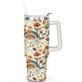 thumbnail image 1 of 40 oz Mushrooms Tumbler with Handle 40oz Mushrooms Theme Tumbler LeakProof Lid Straw Double Insulated Lightweight Travel Cup Travel Must Haves, 1 of 5