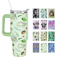 thumbnail image 1 of 40 oz Sloth Tumbler with Handle and Straw Lid 40oz Sloth Gifts for Women Double Stainless Steel Insulated Cup Sloth Travel Coffee Mug, 40 Ounce11, 1 of 6
