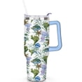 thumbnail image 1 of 40 oz Starfish Tumbler with Spill Proof Lid Handle and Straw 40oz Starfish Theme Tumbler Double Insulated Wide Mouth for Easy Cleaning Travel Must Haves, 1 of 5