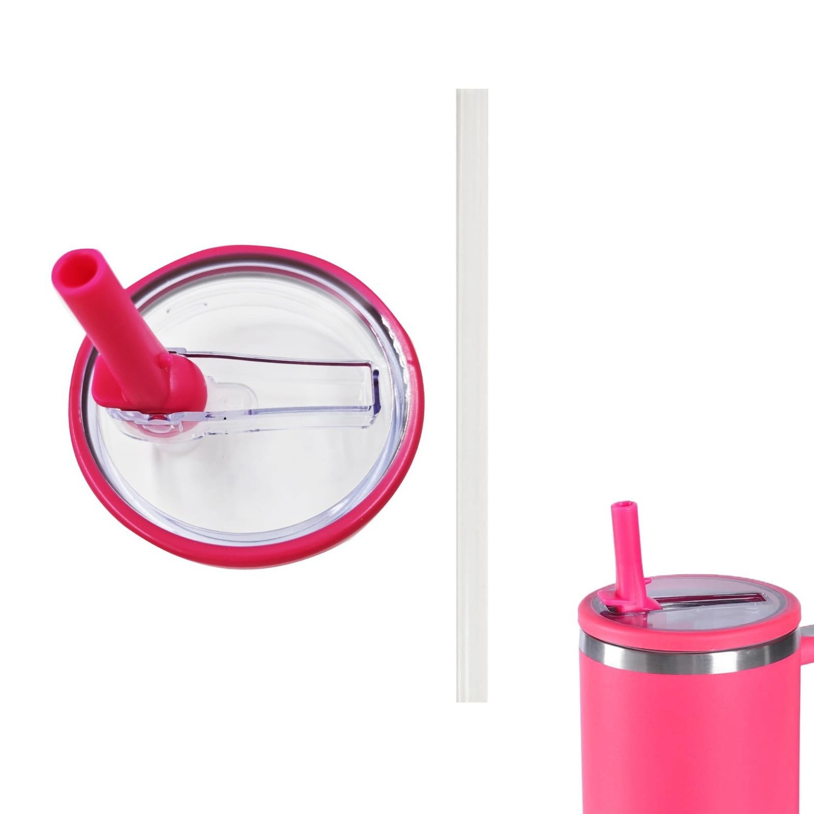 Hydrojug Lid With Straw Stanley Cup Replacement Lids - 40oz Leak