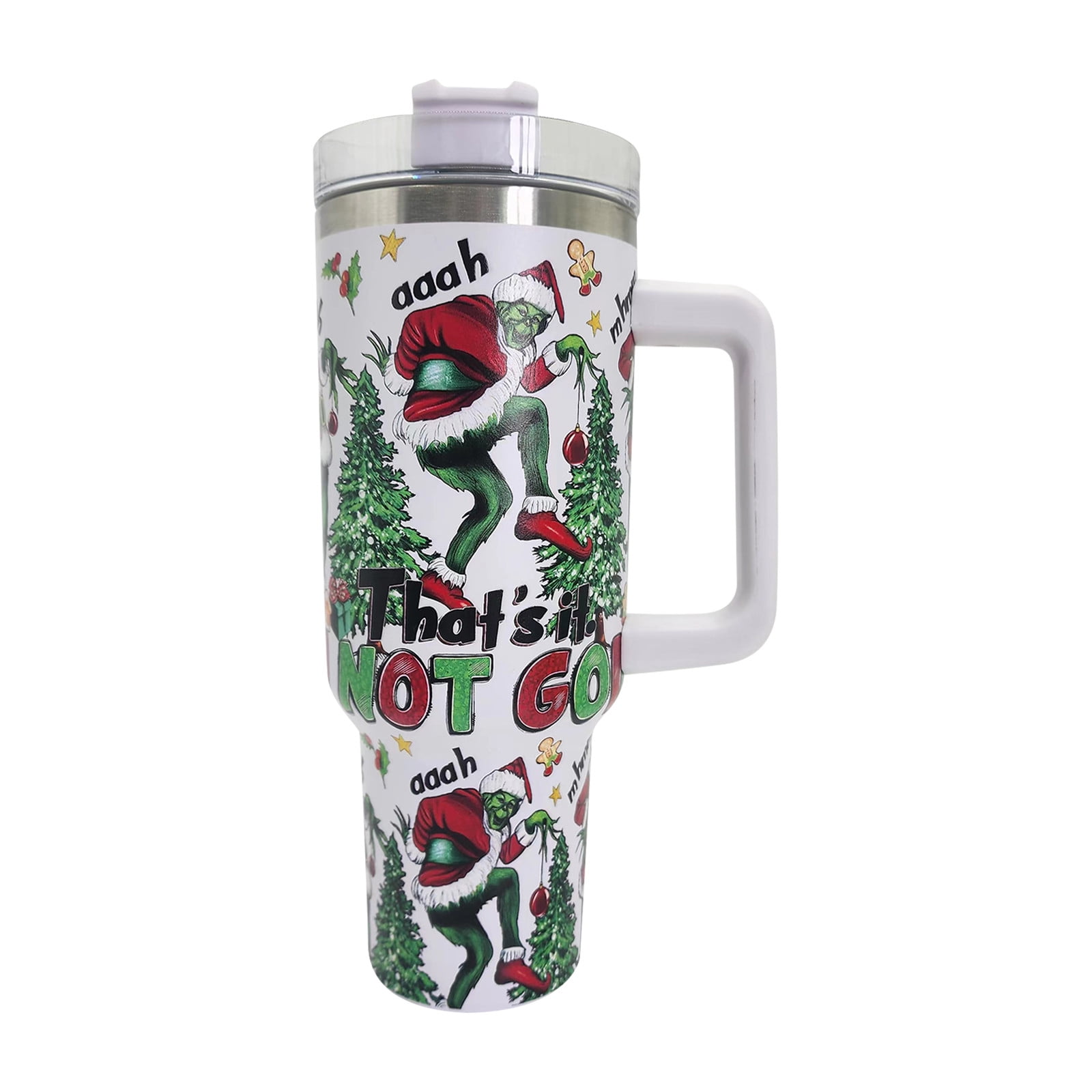 Grinch Stainless Steel Tumbler 40Oz Grinch My Day To Do List