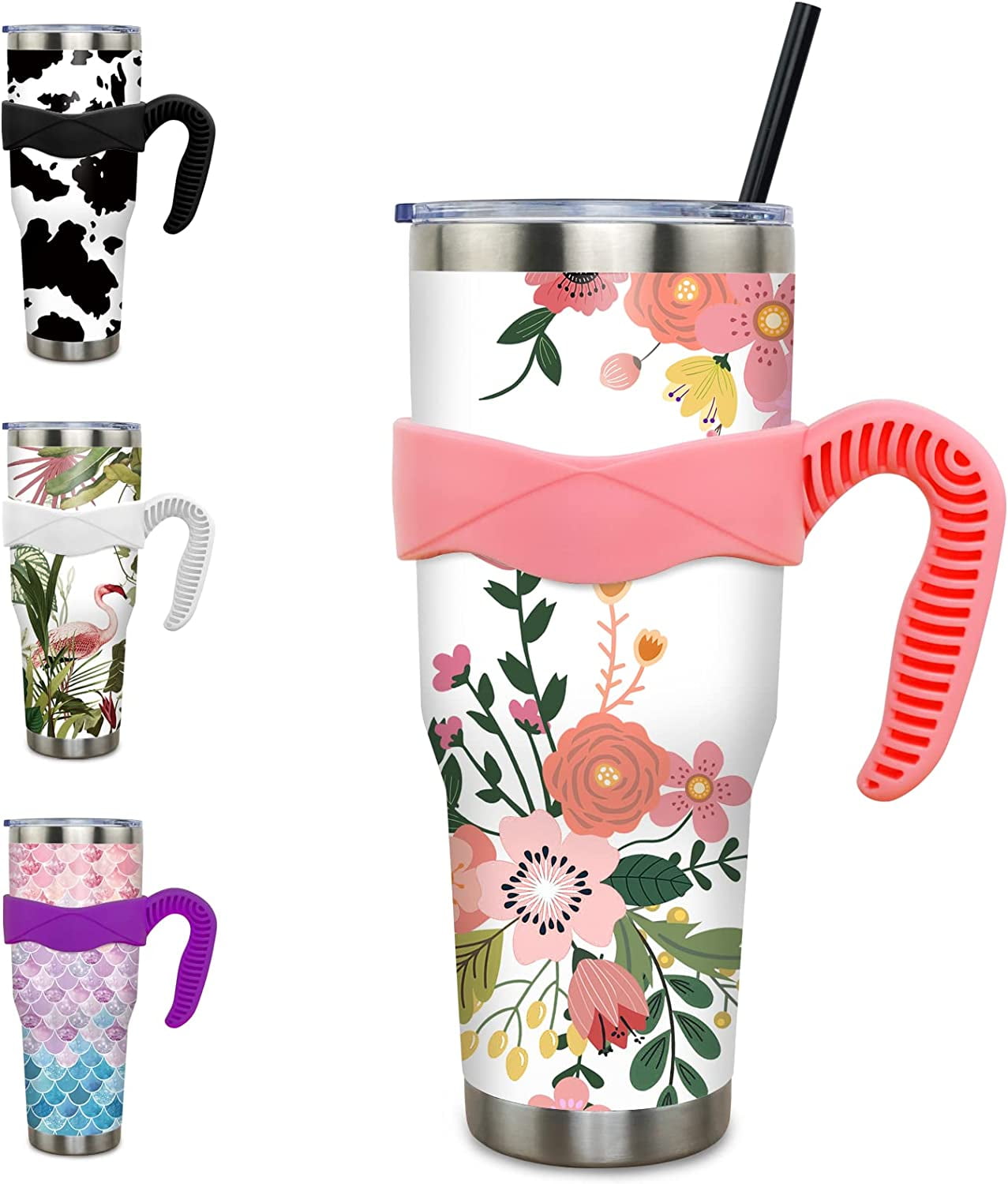 Realtor Tumbler For Women Stainless Steel Cup With Lid 20oz Travel Mug  Gifts For Realtors Female Flower Floral Housing Cute Coffee Tumblers For  Girl Salesperson Accessories 