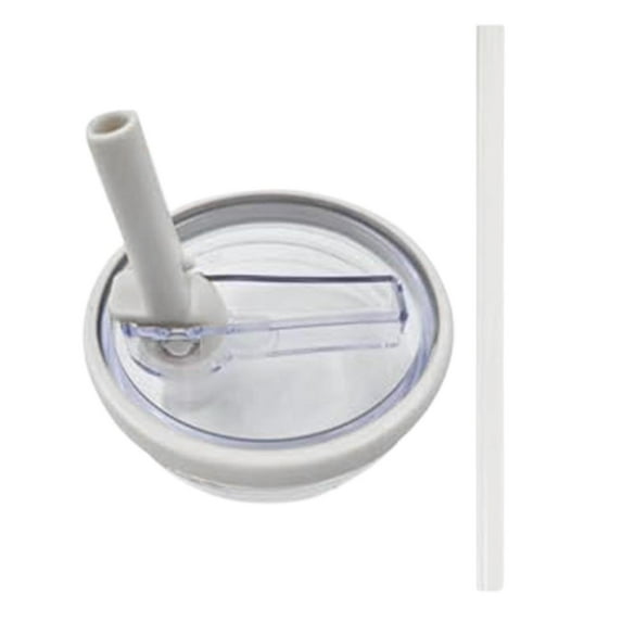 40 oz Tumbler Lid Replacement for Stanley Cup, Reusable Straw Lid Cover