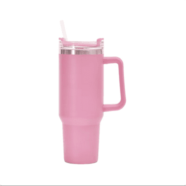 40 oz Tumbler With Handle Stainless Steel Insulation Glass Travel Mug for Hot and Cold Drinks, with Handle Travel Thermos on Clearance