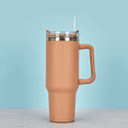 thumbnail image 1 of 40 oz Tumbler With Handle Stainless Steel Insulation Glass Travel Mug for Hot and Cold Drinks, with Handle Travel Thermos, 1 of 6