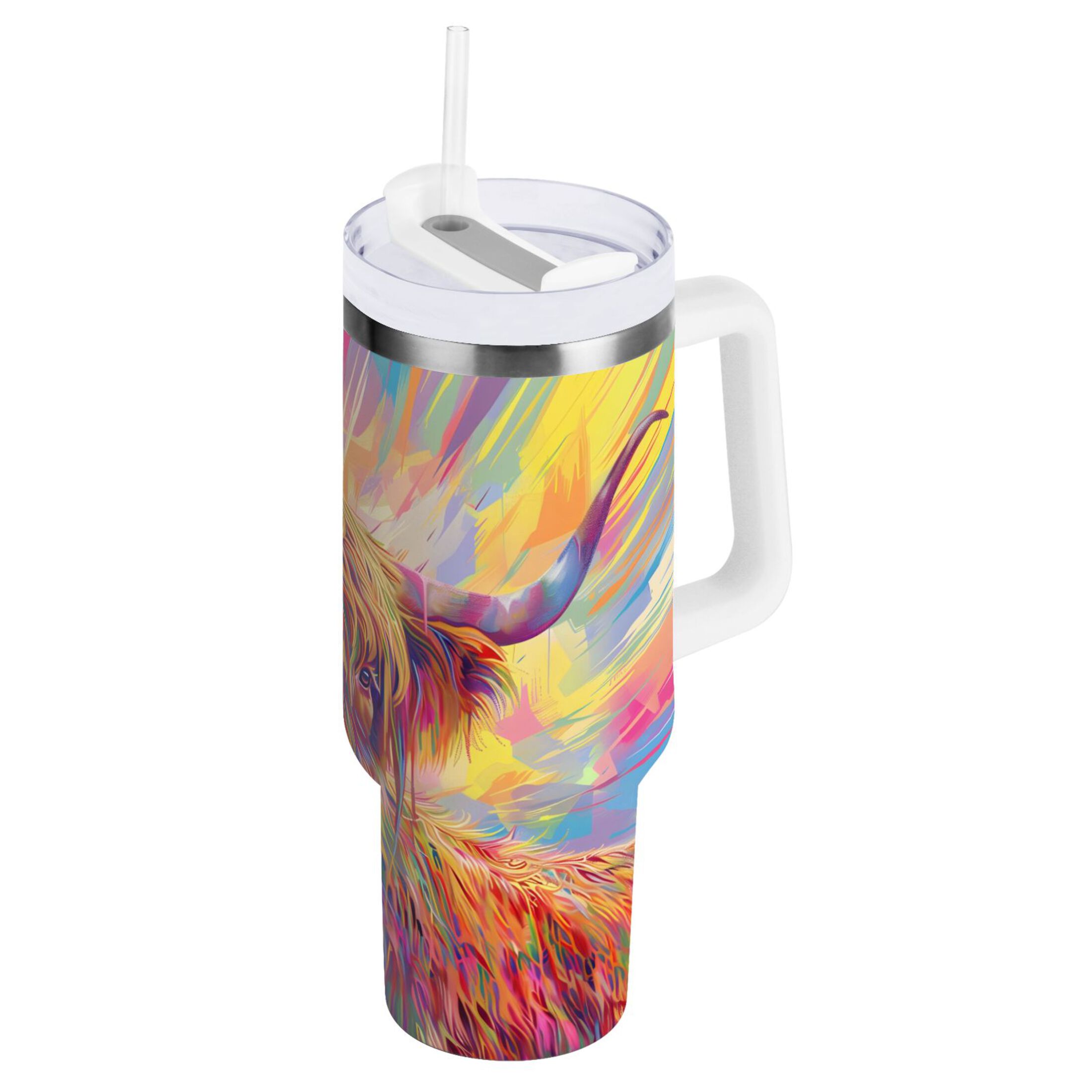 Campbell Ancient 01 Tartan Crest 40 oz Insulated Tumbler with Handle main image 0