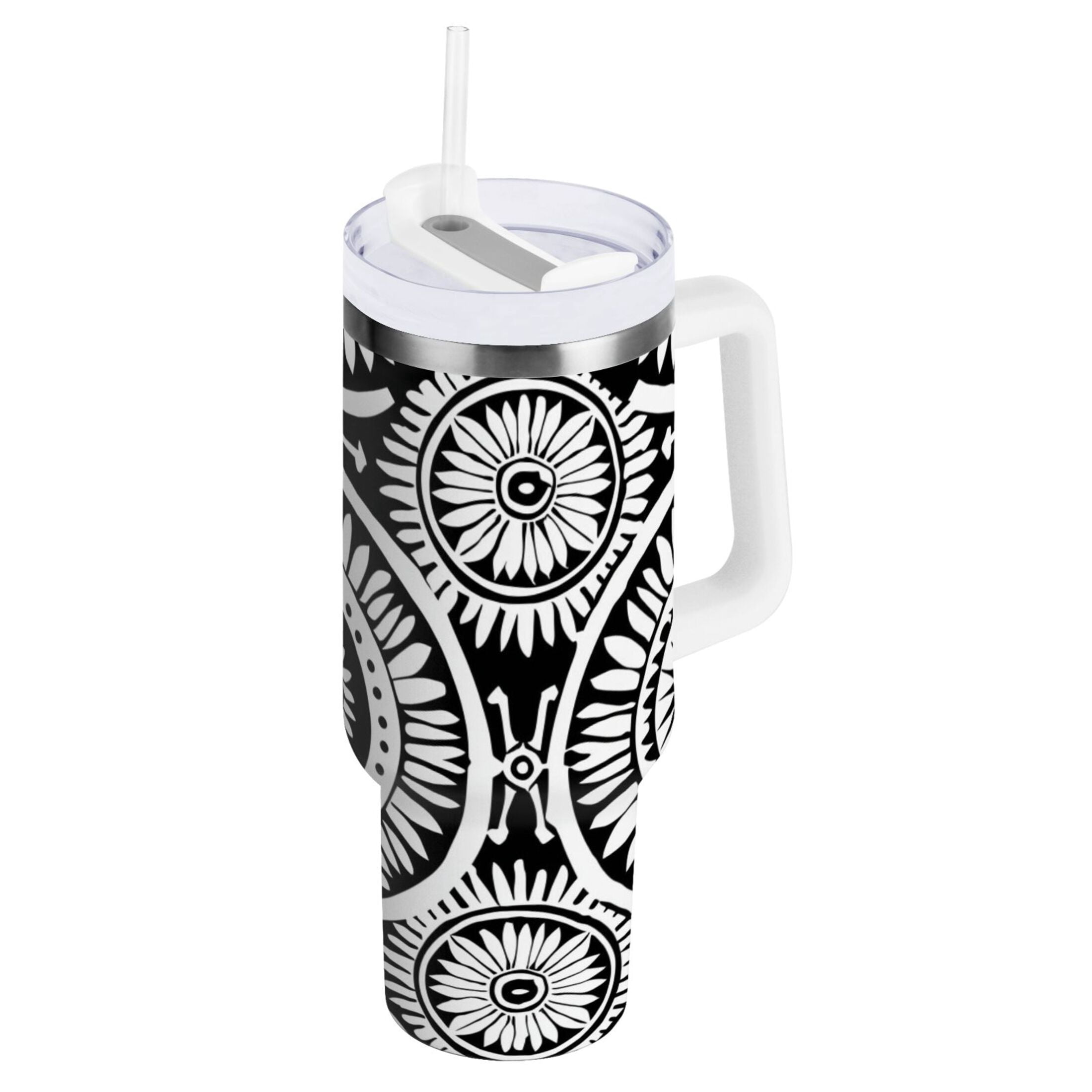 Keith Ancient Tartan Crest 40 oz Insulated Tumbler with Handle main image 1