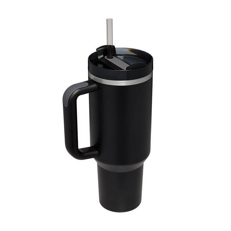  Stainless Steel Tumbler with Straw Double Wall Vacuum Insulated  Travel Coffee Mugs Thermal Cup for Hot and Cold Drink coffee cups thermos  for women: Home & Kitchen