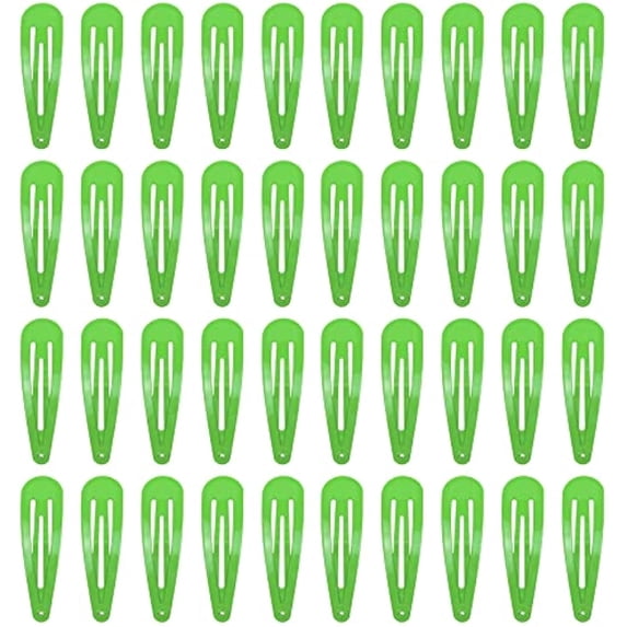 40-pack 2-inch hair clips for women, metal snap-on hair clips, accessories