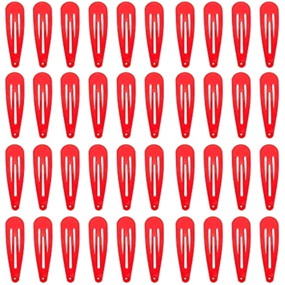 40-pack 2-inch hair clips for women, metal snap-on hair clips, accessories