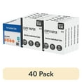 thumbnail image 1 of (40 pack) Pen+Gear Copy Paper, 8.5" x 11", 92 Bright White, 20 lb., 10 Ream Case (5,000 Sheets), 1 of 9
