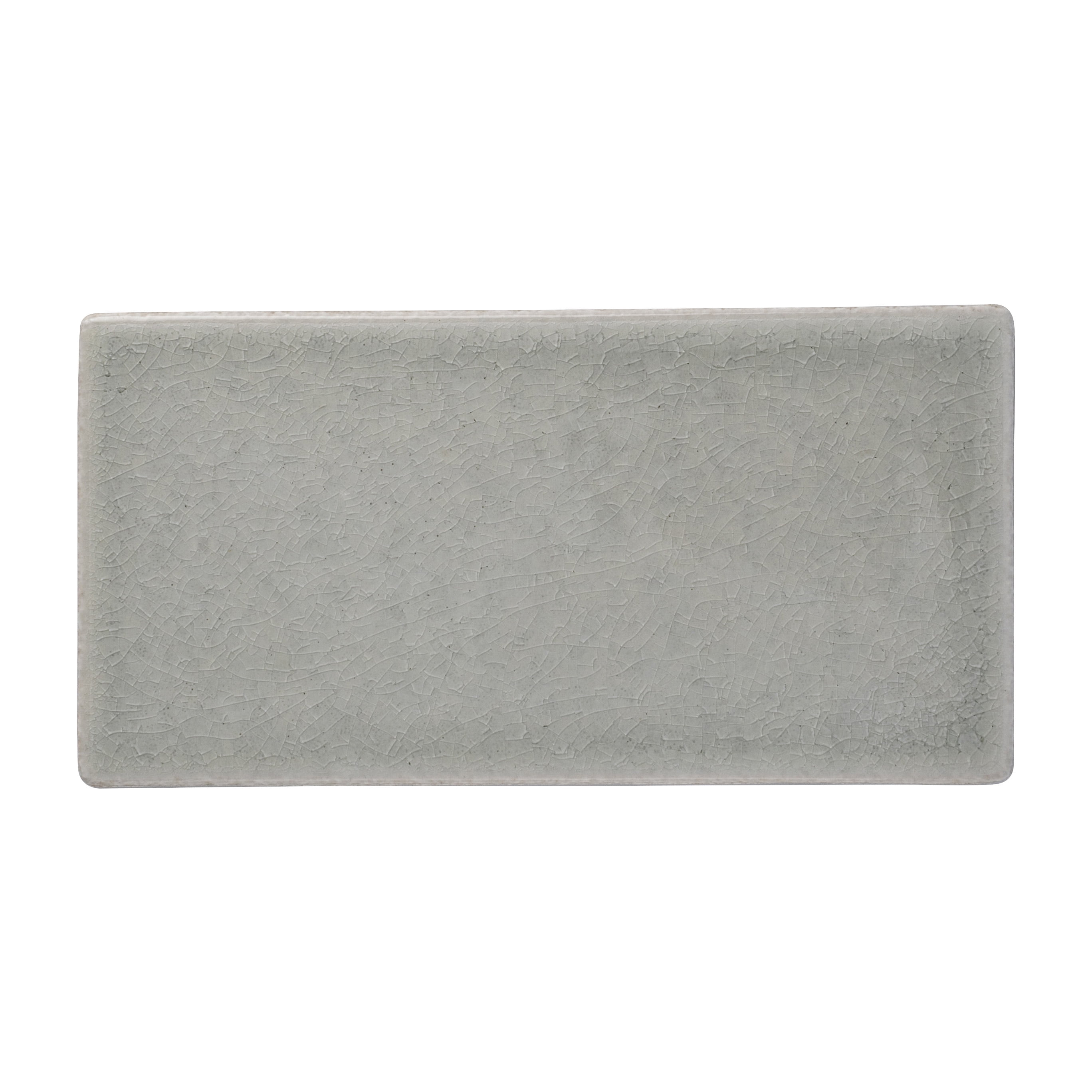 Deluxe Glossy Blue Ceramic Rectangular Wall Tile, 3x6