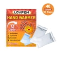 40 packs of disposable heated hand warmer, individually packaged can